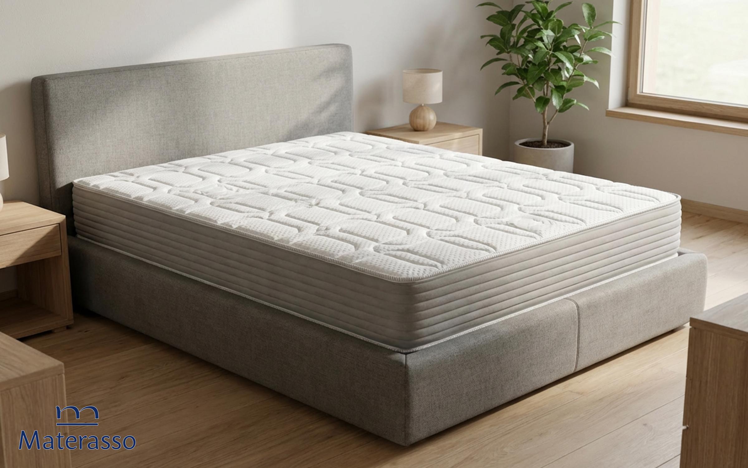 Two-sided mattress 200/200 Titan Premium, white  2
